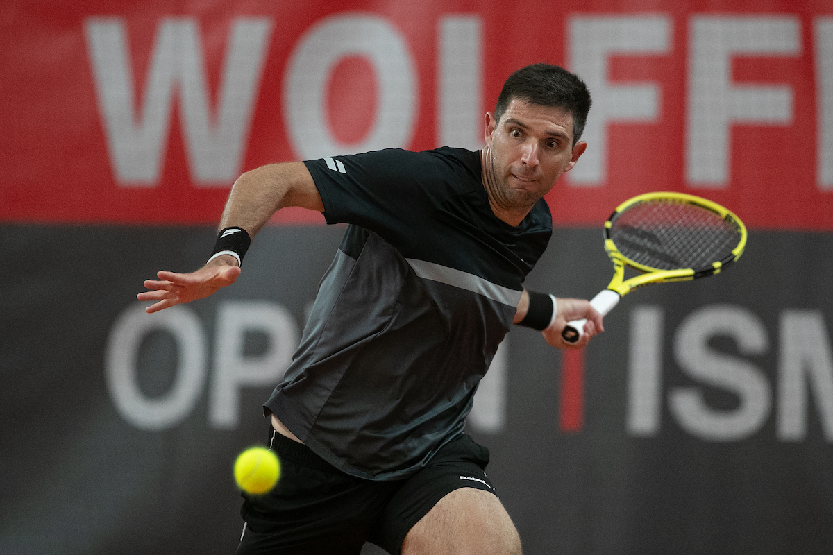 Federico Delbonis; Foto: Jürgen Hasenkopf