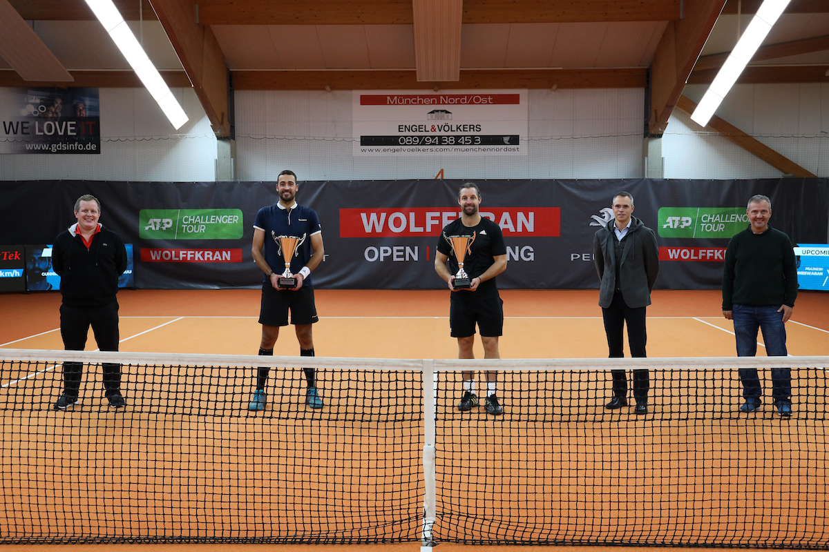 Prof. Dr. Florian Kainz, Marc-Andrea Huesler, Dr. Peter Aurnhammer und Christoph Poehlmann